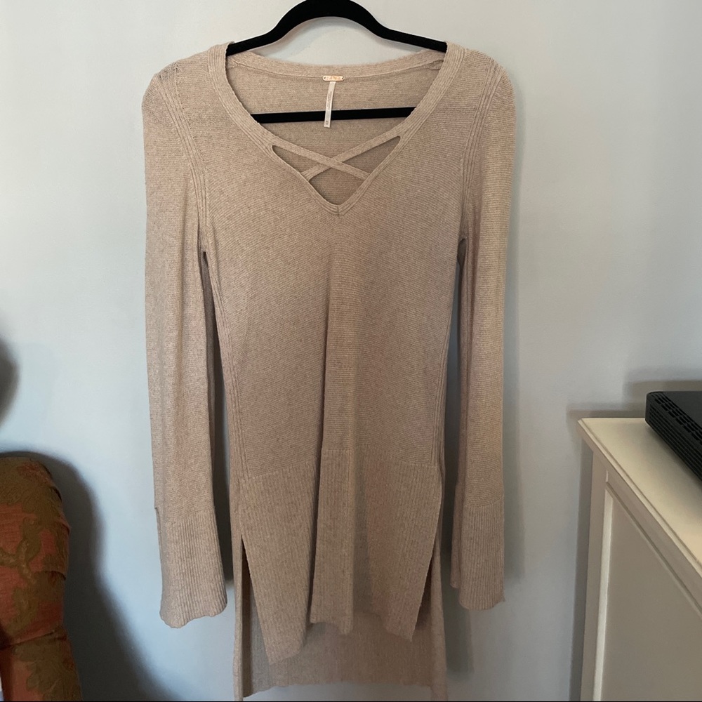 Criss Cross Tunic Top by Free People